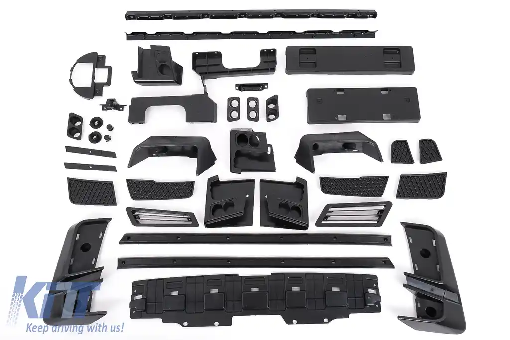 Pachet Exterior de Conversie 2018+ G63 Design compatibil cu Mercedes W463 G-Class (2008-2017)-image-6114578