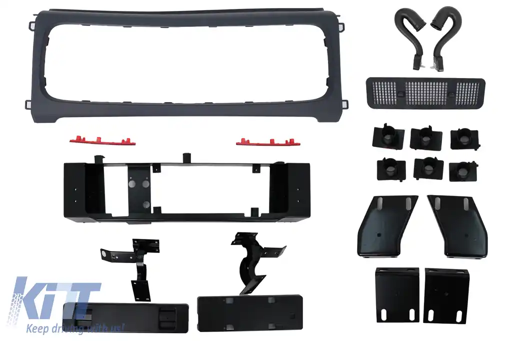 Pachet Exterior de Conversie Wide Body 2018+ G63 Design compatibil cu Mercedes W463 G-Class (2008-2017)-image-6070984
