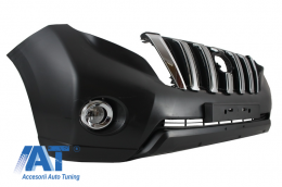 Pachet exterior Kit Conversie Complet Facelift 2014+ look compatibil cu TOYOTA Land Cruiser Prado J150 2009-2013-image-6025178