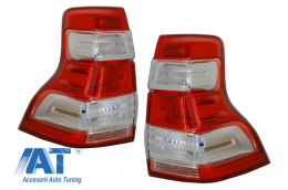 Pachet exterior Kit Conversie Complet Facelift 2014+ look compatibil cu TOYOTA Land Cruiser Prado J150 2009-2013-image-6025192