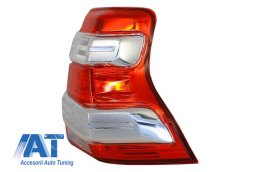 Pachet exterior Kit Conversie Complet Facelift 2014+ look compatibil cu TOYOTA Land Cruiser Prado J150 2009-2013-image-6025195