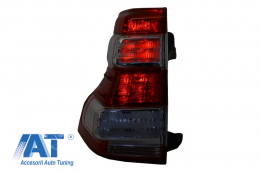 Pachet exterior Kit Conversie Complet Facelift 2014+ look compatibil cu TOYOTA Land Cruiser Prado J150 2009-2013-image-6025197