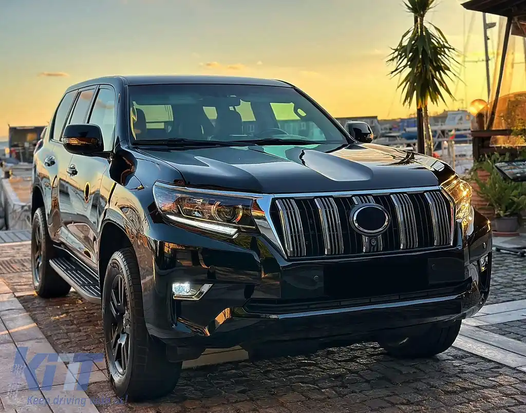 Pachet exterior Kit Conversie Complet Facelift (2018-up) Look compatibil cu Toyota Land Cruiser Prado J150 (2010-2018)-image-6126411