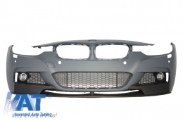 Pachet Exterior M-Performance compatibil cu BMW F30 (2011-2014) cu Ornamente Evacuare M-Power Design-image-6015086