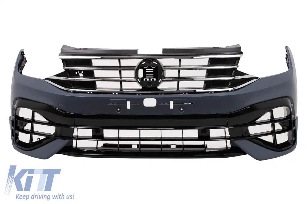 Pachet Exteriot Complet compatibil cu VW Tiguan II Mk2 AD BW (2016-2019) Conversie la 2021 R Design-image-6106665