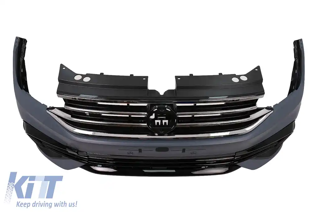 Pachet Exteriot Complet compatibil cu VW Tiguan II Mk2 AD BW (2016-2019) Conversie la 2021 R Design-image-6106667