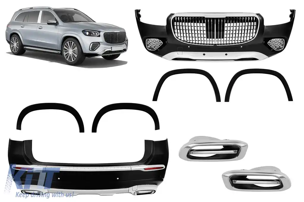 Pachet facelift Maybach potrivit pentru Mercedes GLS X167 2020-2023
