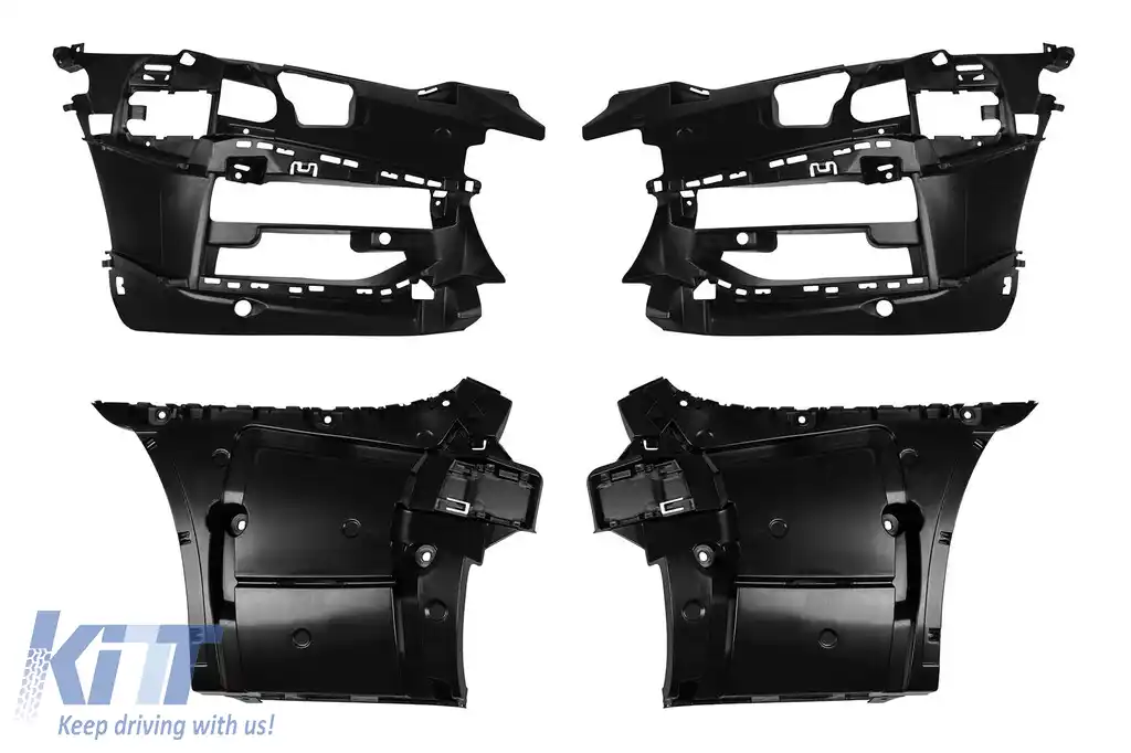 Pachet M Performance Design Design potrivit pentru BMW Seria 5 G30 cu difuzor mare 2017-2020-image-6142674