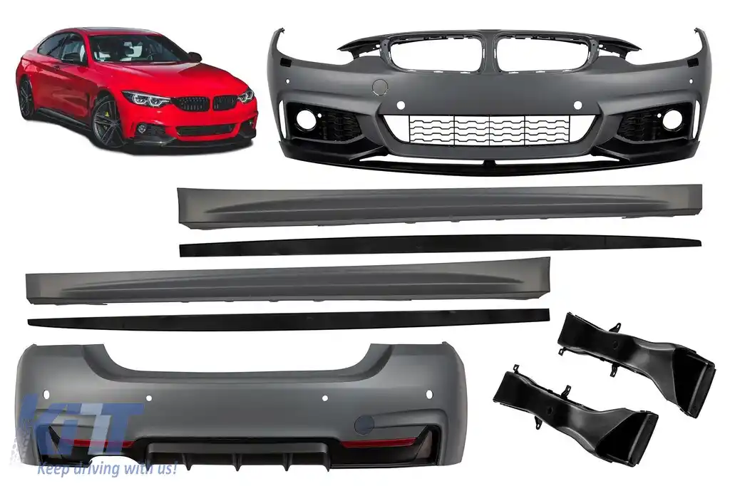 Pachet M Performance Design Design potrivit pentru BMW Seria 4 F32, F33 după 2013 –oo----