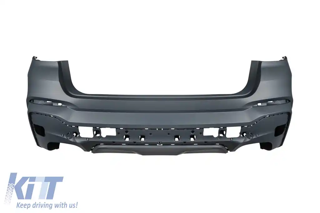 Pachet M potrivit pentru BMW X4 F26 2014-2018 cu o deschidere unică pentru țeavă de eșapament dublă --oo------image-6265007