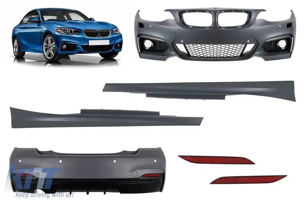 Pachet M Tech potrivit pentru BMW Seria 2 F22 Coupé, F23 Cabriolet 2013-2020 -o----
