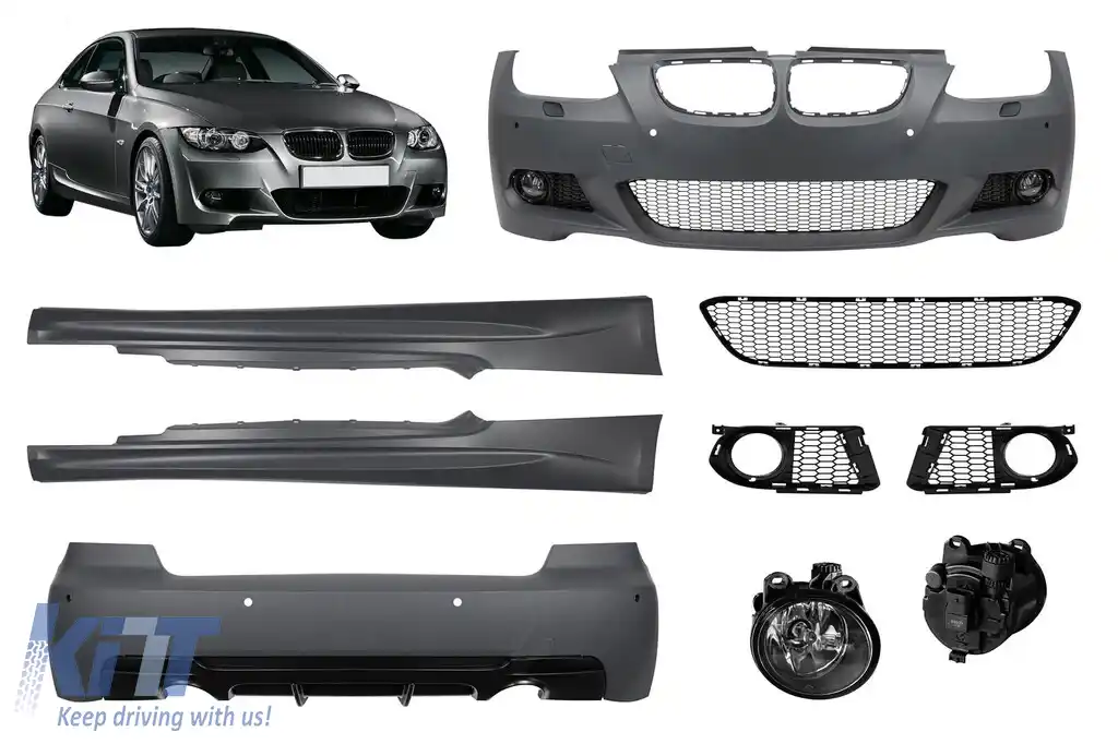 Pachet M-tech potrivit pentru BMW Seria 3 E92 Coupe 2006-2009, -O---O-