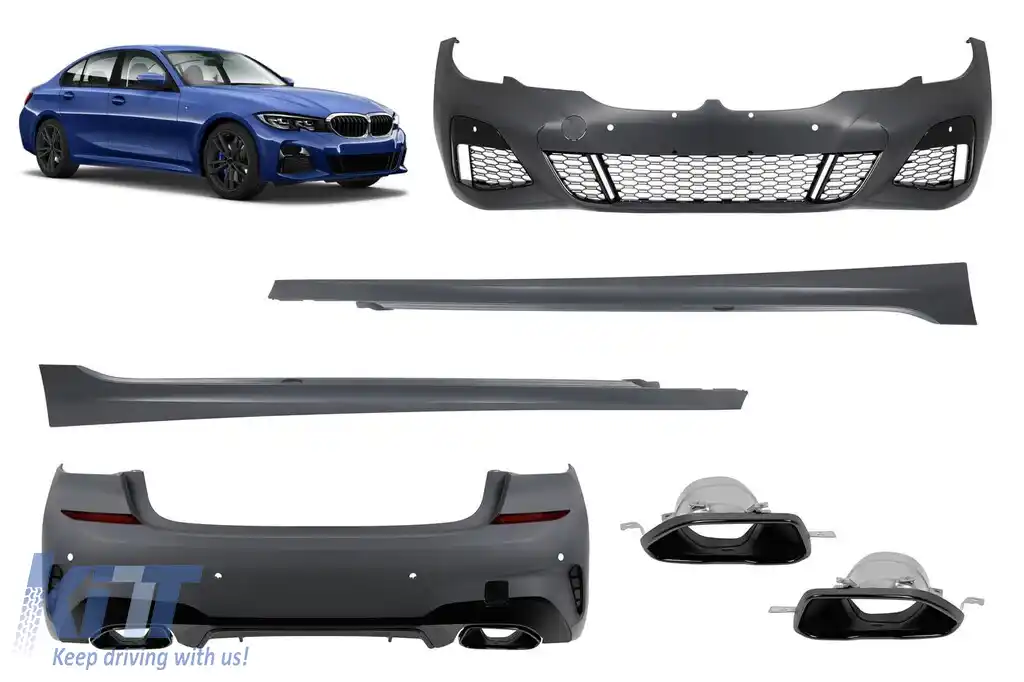 Pachet M Tech tip 340i potrivit pentru BMW Seria 3 G20 2019-2021