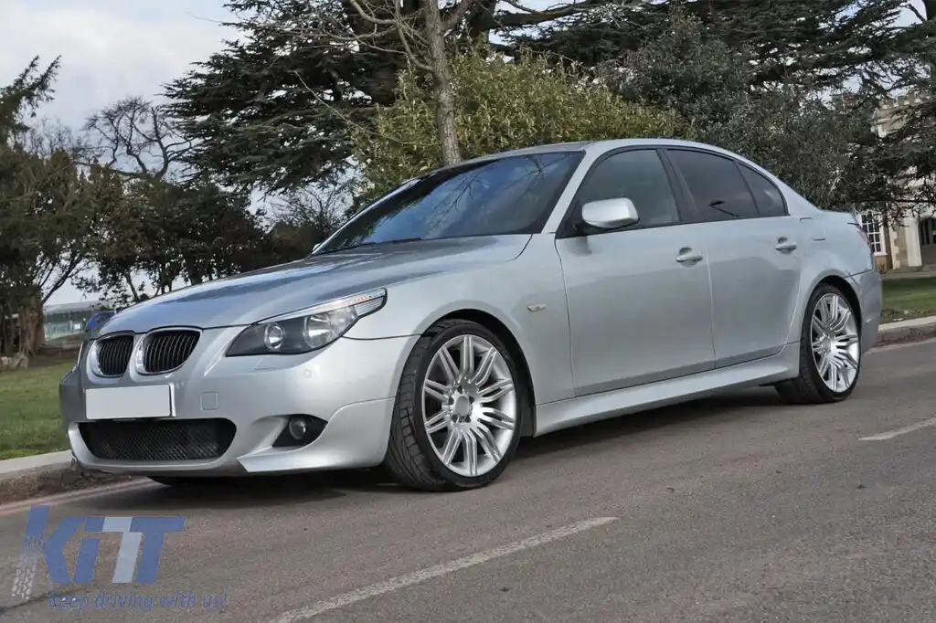 Pachet M Technik II potrivit pentru BMW Seria 5 E60 sedan 2003-2007 cu PDC, cu proiectoare de ceață, cu difuzor simplu pentru evacuare dublă -oo------image-6142711