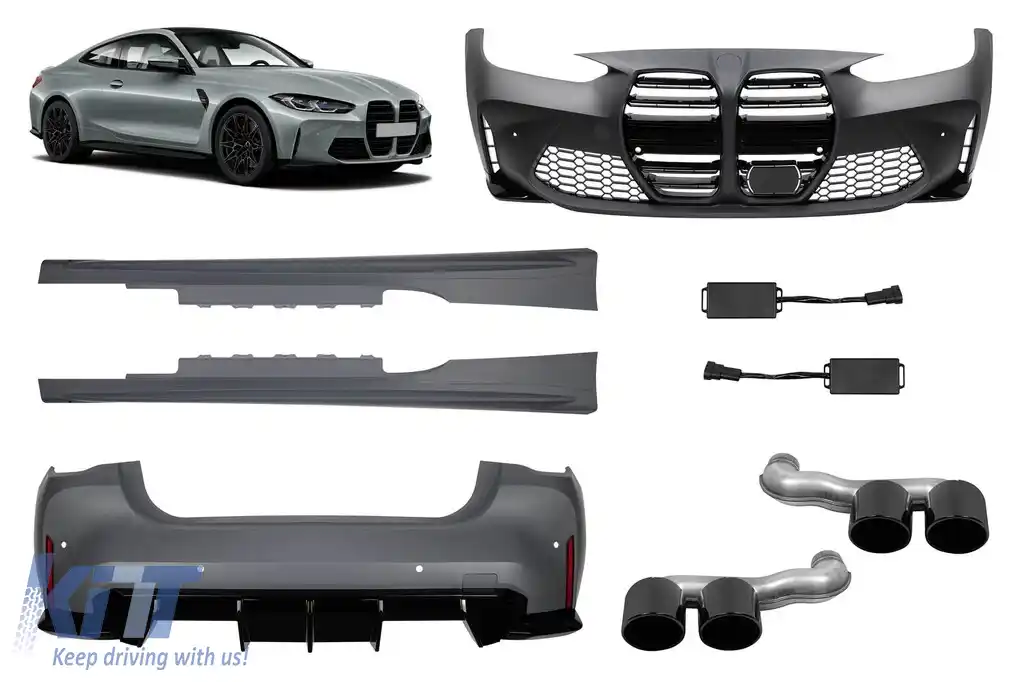 Pachet M4 potrivit pentru BMW Seria 4 G22 Coupe, G23 Cabriolet după 2020