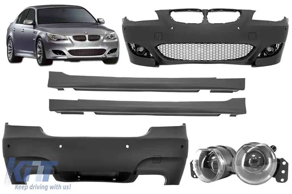 image-35-Pachet M5 potrivit pentru BMW Seria 5 E60 sedan 2003-2007