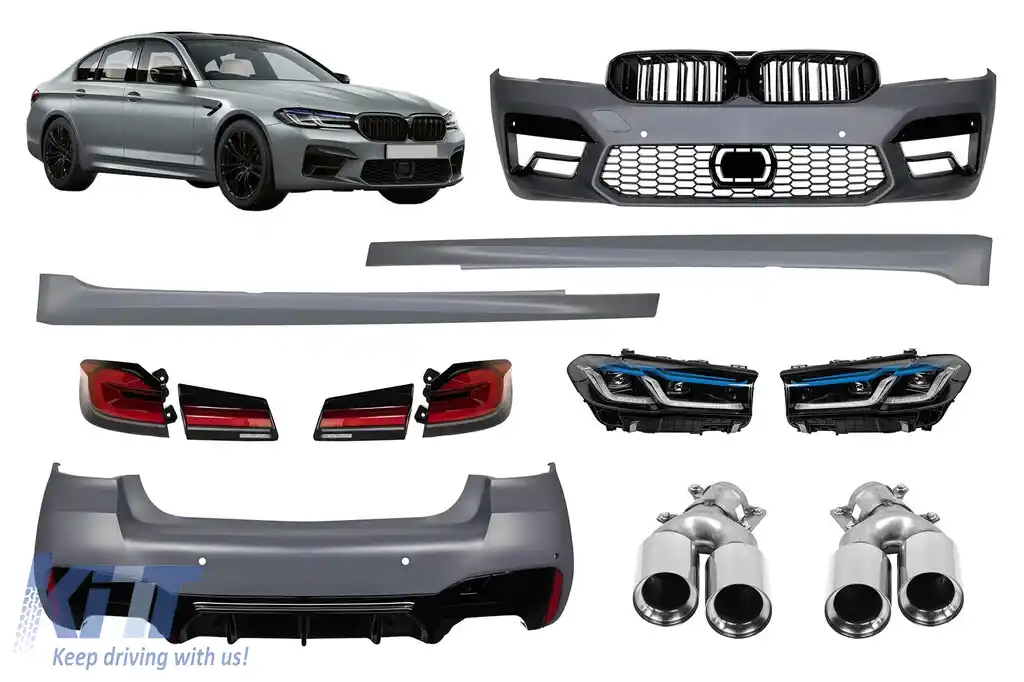 Pachet M5 potrivit pentru BMW Seria 5 G30 2017-2020 conversie la G30 LCI după 2021