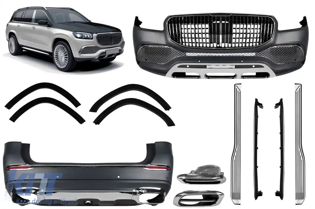 image-66-Pachet Maybach potrivit pentru Mercedes GLS X167 2020-2023 cu trepte