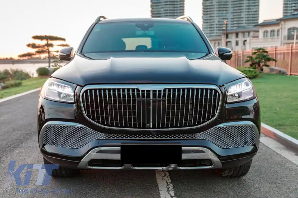 Pachet Maybach potrivit pentru Mercedes GLS X167 2020-2023 cu trepte-image-6149003