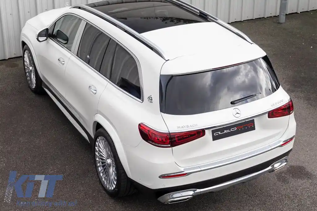 Pachet Maybach potrivit pentru Mercedes GLS X167 2020-2023 cu trepte-image-6149013