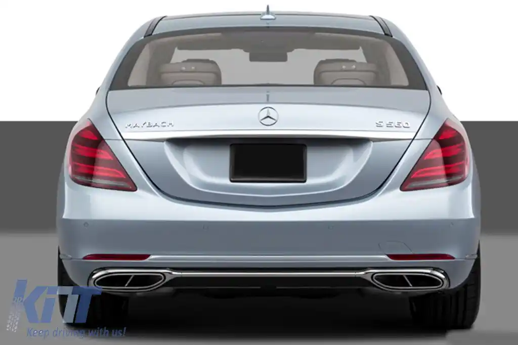 Pachet Maybach potrivit pentru Mercedes S-Class W222 2013-2020 cu faruri LED-image-6141862
