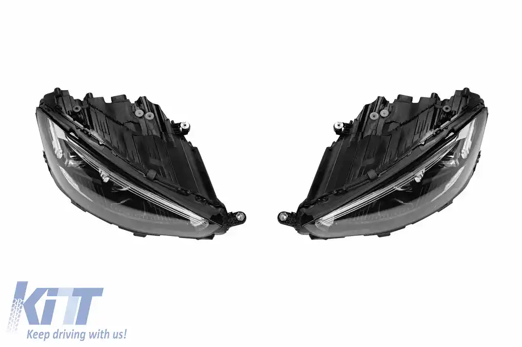 Pachet Maybach potrivit pentru Mercedes S-Class W221 2005-2013 conversie la W223 după 2020-image-6150023
