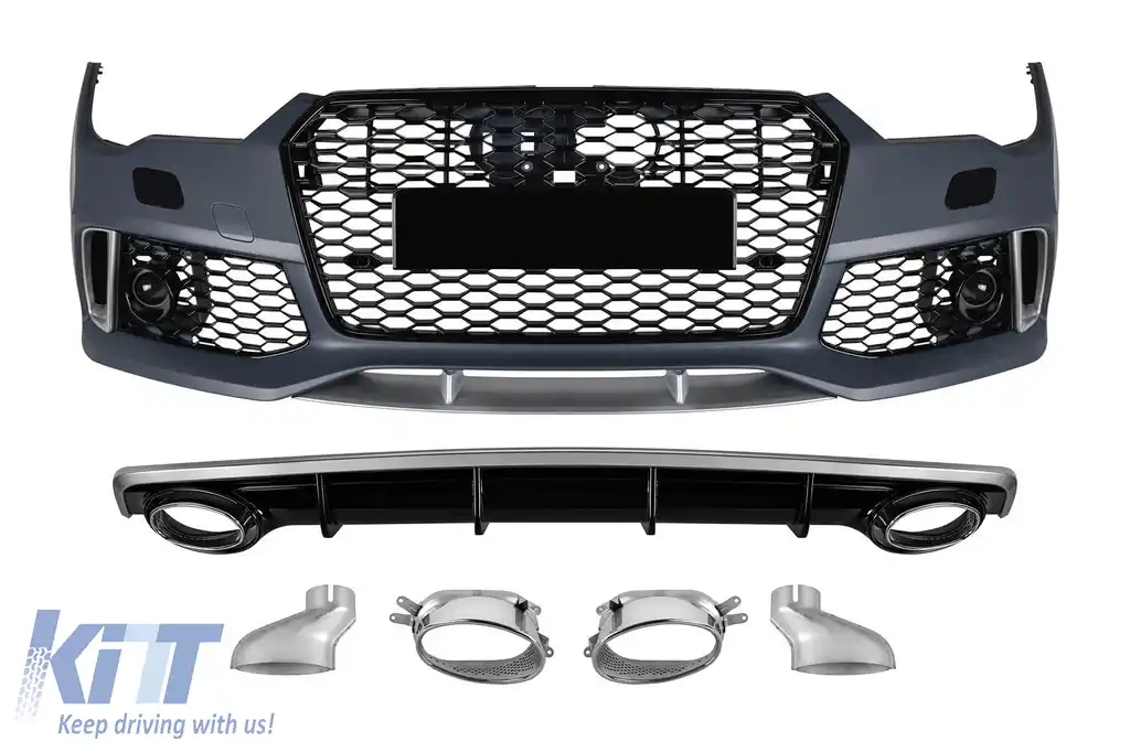 image-71-Pachet RS7 potrivit pentru Audi A7 2015-2017 pentru modelul cu bara spate standard