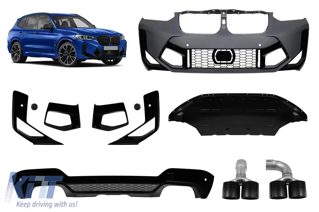 Pachet X3M potrivit pentru BMW X3 G01 LCI după 2021