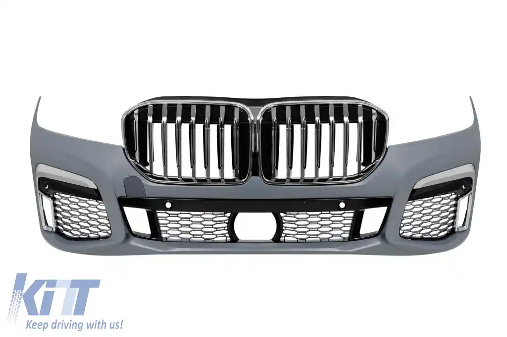 Pachetul G12 Facelift potrivit pentru BMW Seria 7 G12 cu ampatament lung 2016-2018 cu elemente cromate-image-6264730
