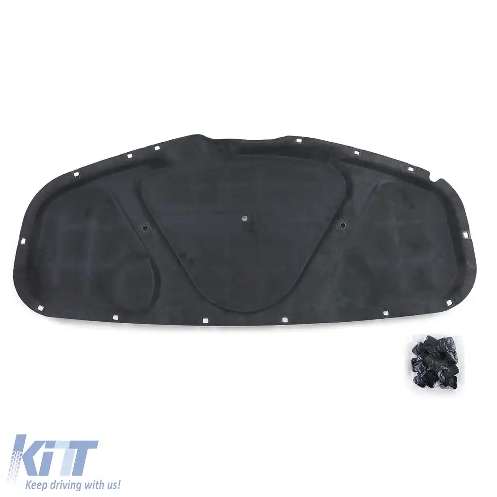 Pad de izolație pentru capotă cu cleme, potrivit pentru VW Passat B5 3BG 00-05