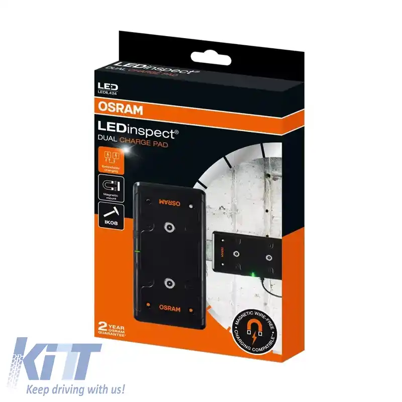 Pad de Încărcare Dual Fără Fir Osram LΕDΙL424-image-6317052