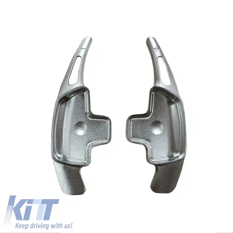 Paddle Shift din aluminiu potrivit pentru Mercedes-Benz C-Class W205 / GLC / GLE / S-Class / CLA / GLA Argintiu 2 Piese-image-6310184