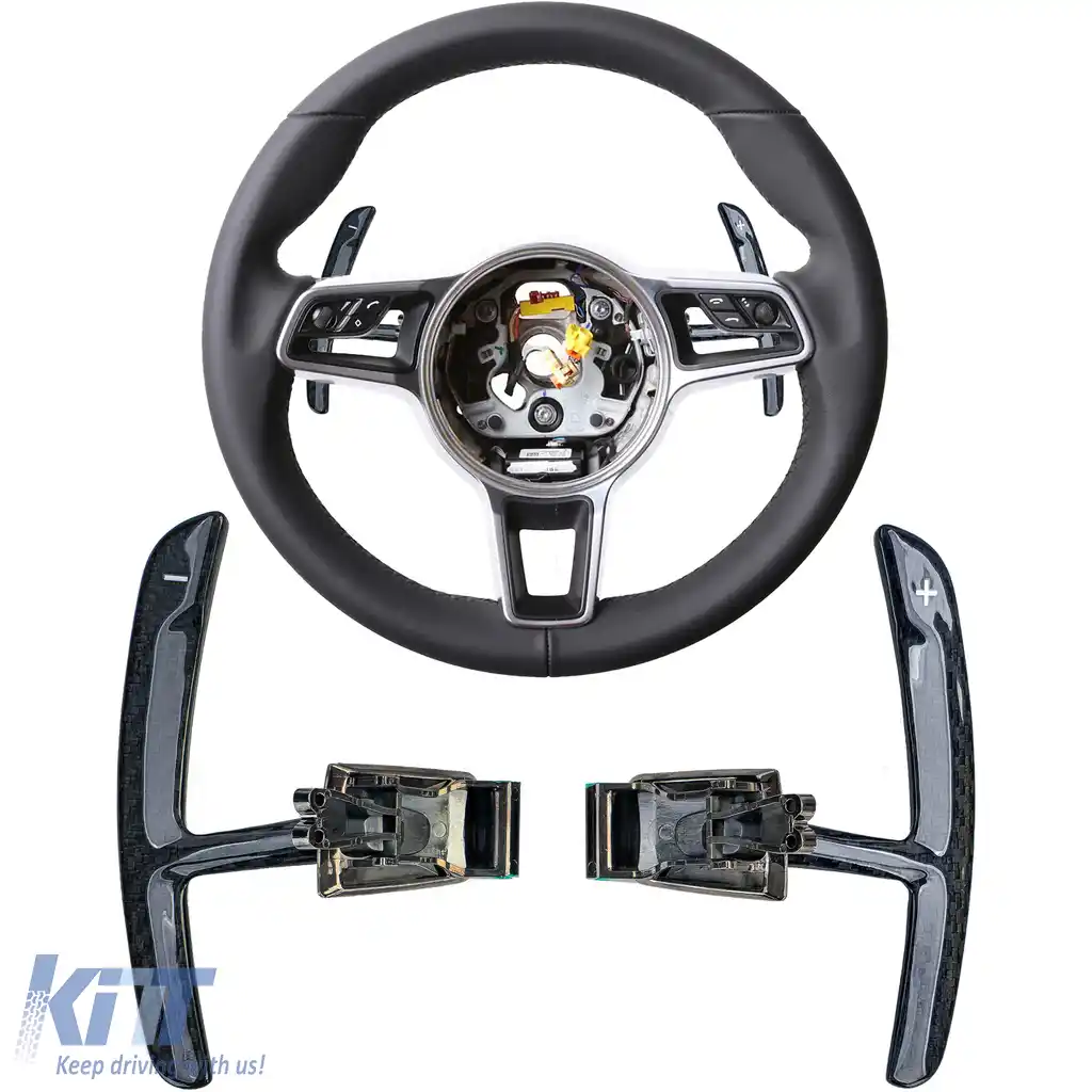 Paddle shifters din carbon potrivite pentru Porsche Cayenne 92A Macan 95B 14-18