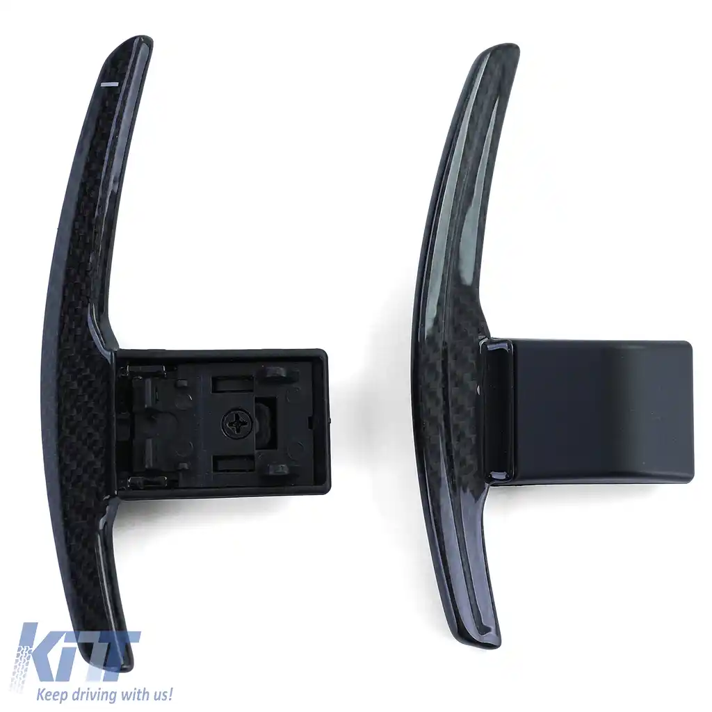 Paddle-uri de schimb din carbon real, potrivite pentru BMW Seria 3 F30 F31 Seria 4 F32 F33 F36-image-6257453