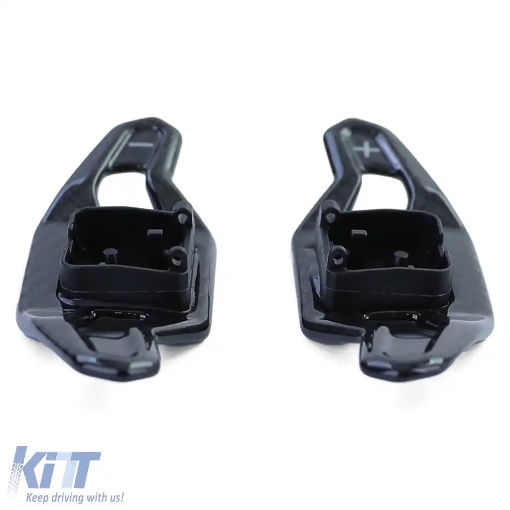 Paddle-uri de schimb din carbon real, potrivite pentru Audi A3 S3 RS3 8V A4 S4 RS4 B9 8W-image-6264087