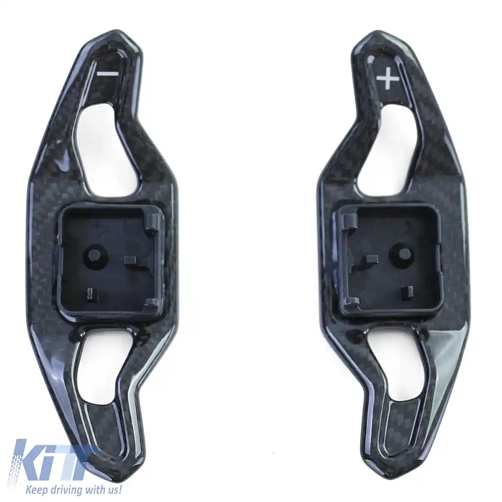 Paddle-uri de schimb din carbon real, potrivite pentru Audi TT TTRS 8S FV din 14, R8 4S din 15-image-6264335