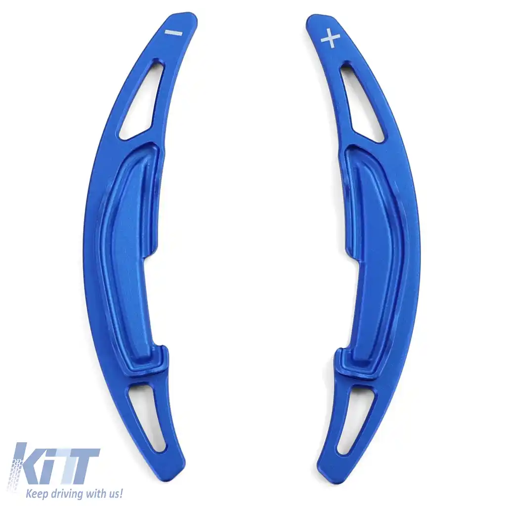 Paddle-uri de schimbare din aluminiu albastre, potrivite pentru BMW M5 F90 M6 F06 F12 F13-image-6277082