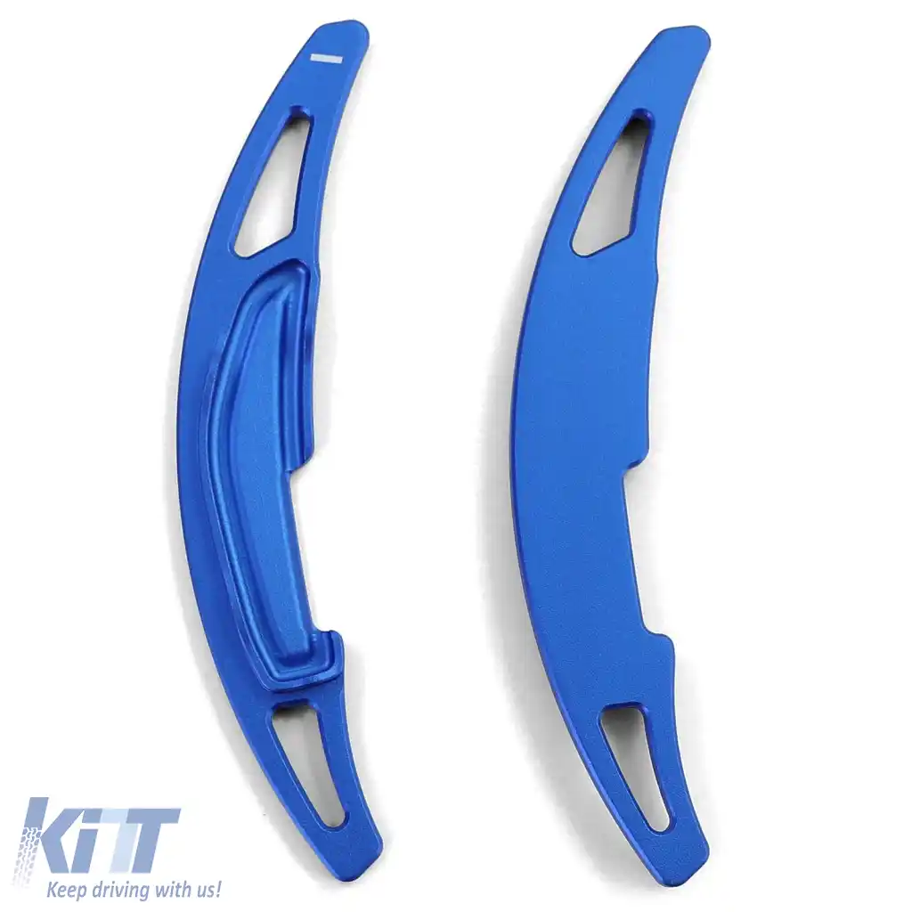 Paddle-uri de schimbare din aluminiu albastre, potrivite pentru BMW M5 F90 M6 F06 F12 F13-image-6277084