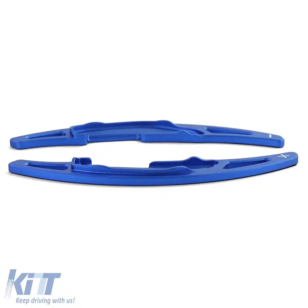 Paddle-uri de schimbare din aluminiu albastre, potrivite pentru BMW M5 F90 M6 F06 F12 F13-image-6277086