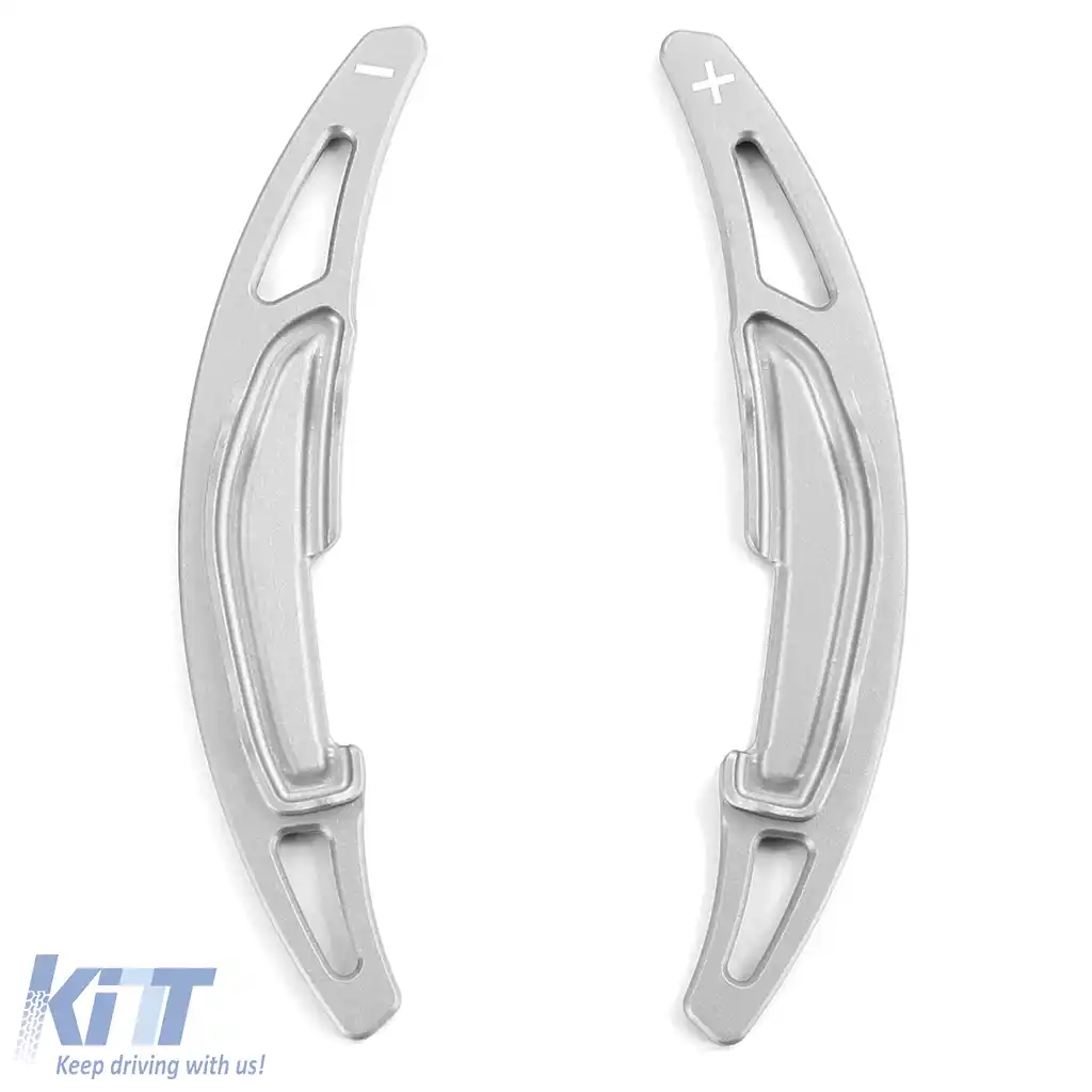 Paddle-uri de schimbare din aluminiu argintiu, potrivite pentru BMW X5M F85 X6M F86 14-19-image-6193447