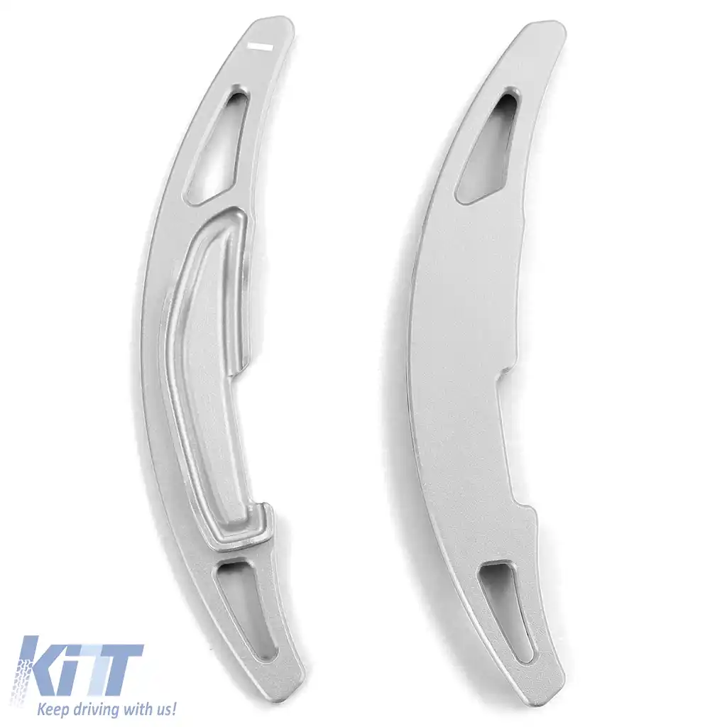 Paddle-uri de schimbare din aluminiu argintiu, potrivite pentru BMW X5M F85 X6M F86 14-19-image-6193449