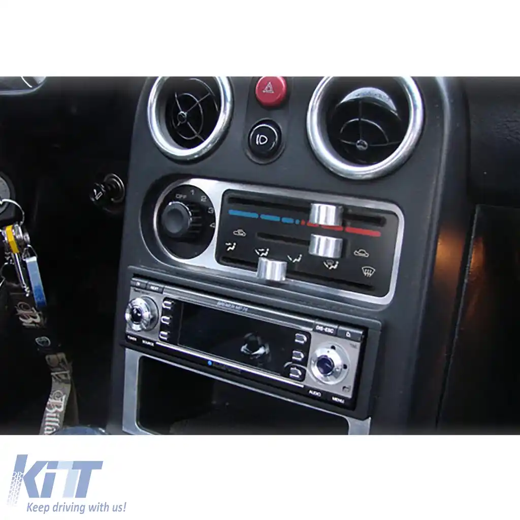 Panou de control al ventilatorului de încălzire din oțel inoxidabil, potrivit pentru Mazda MX5 NA 89-98-image-6195247