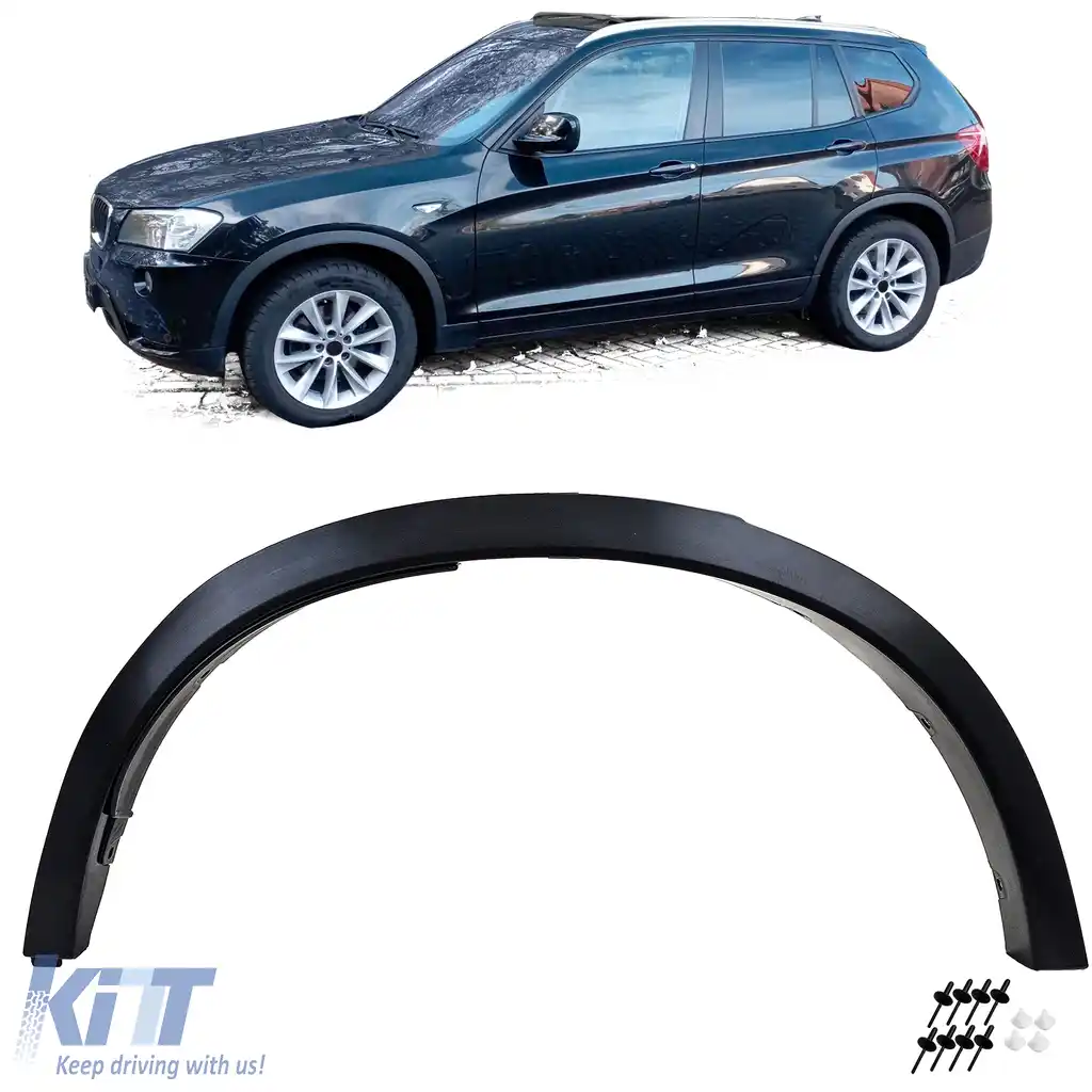 Panou lateral de finisare aripa spate stânga potrivit pentru BMW X3 M F25 10-17