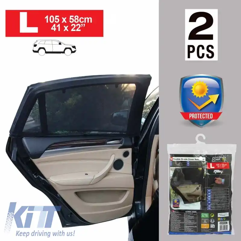 Parasolar Interior Geamuri Laterale Auto Flexibil Mare 105 x 56 cm WINDRTL-image-6293922