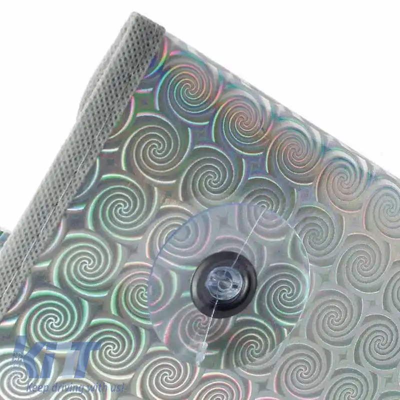 Parasolar Interior Parbriz Față Laser UV Reflectorizant Pliabil Mare Feral 145 x 70 cm-image-6297102
