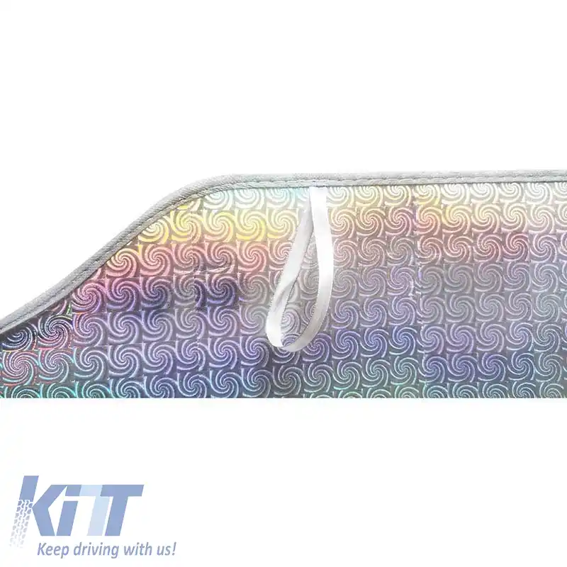 Parasolar Interior Parbriz Față Laser UV Reflectorizant Pliabil Mare Feral 145 x 70 cm-image-6297104