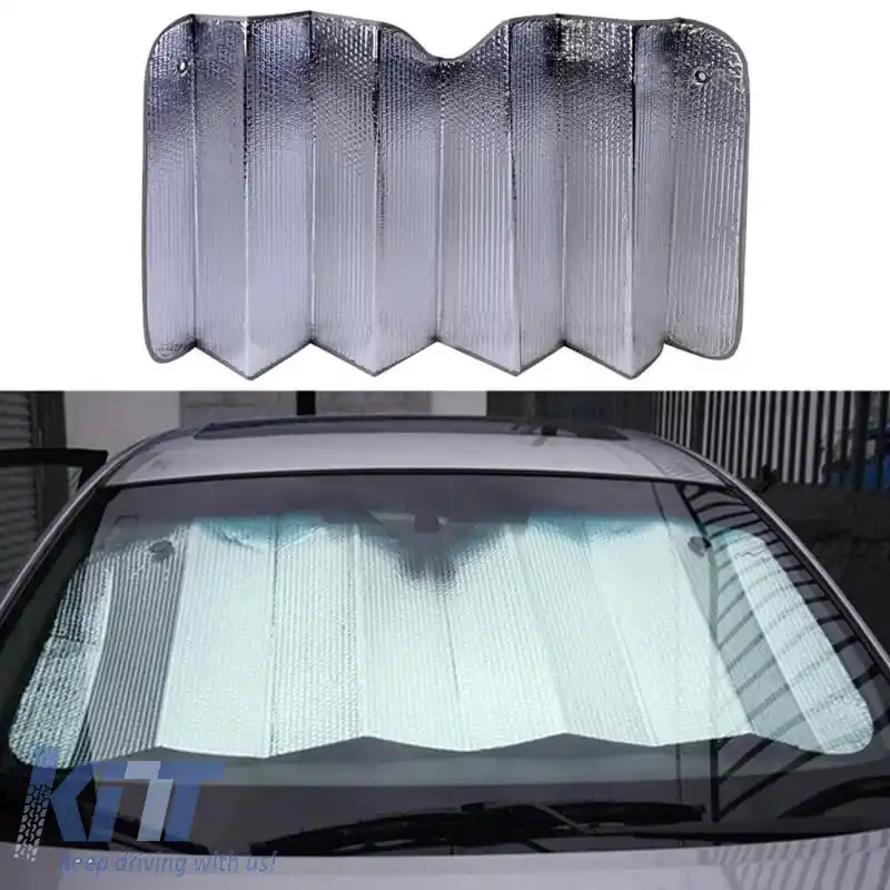 Parasolar interior pentru fereastra din față a mașinii   130 Χ 60 cm-image-6293871