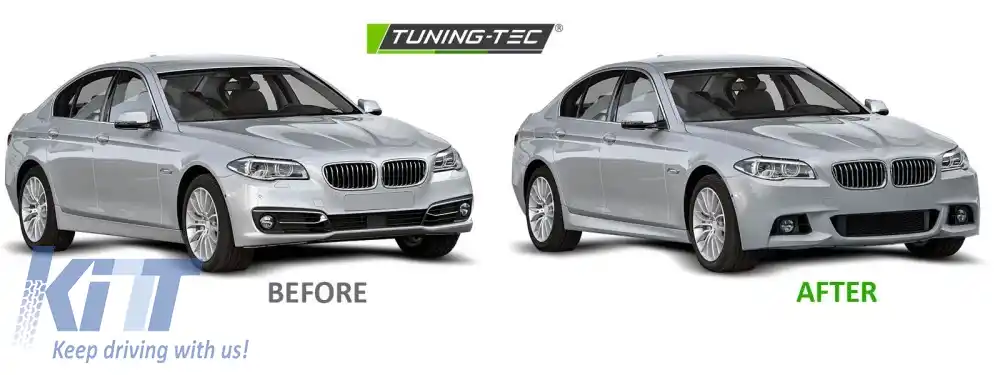 PARAURTĂ FRONTALĂ SPORT PDC potrivită pentru BMW F10 / F11 LCI 07.13 - 16-image-6268470