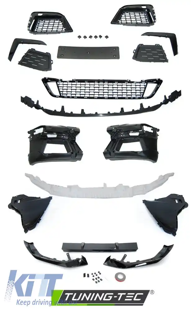 PARAURTI FRONTAL PERFORMANCE PDC potrivit pentru BMW G30 G31 LCI 20-23-image-6269840