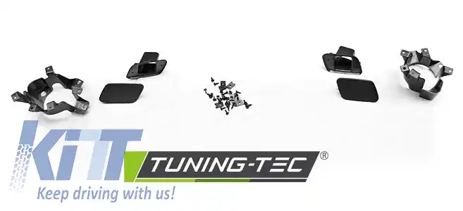 PARAURTI FRONTAL SPORT CHROME NEGRU potrivit pentru AUDI A4 04-08-image-6267338